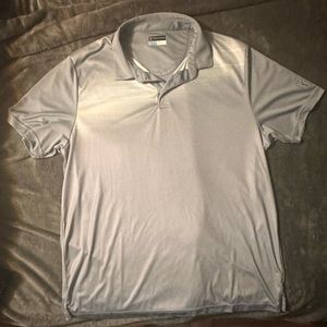 Men’s PGAtour polo. Light gray. Size 2X.